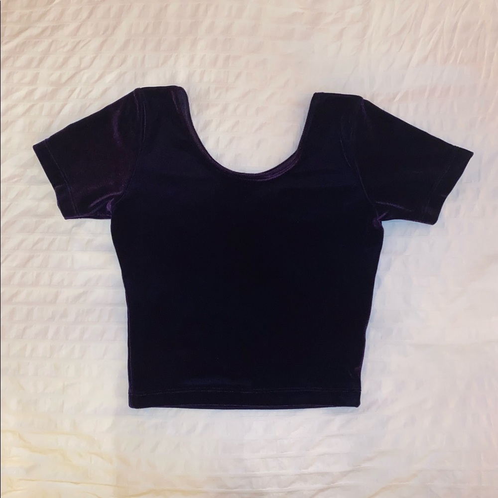 american apparel crop top